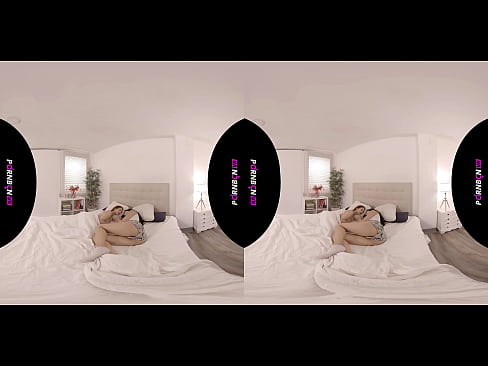 ❤️ PORNBCN VR De jèn madivin reveye eksitan nan reyalite vityèl 4K 180 3D Geneva Bellucci Katrina Moreno Videyo pònografi nan nou ❌️